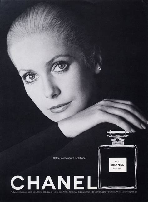 catherine deneuve Chanel no 5